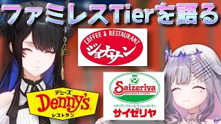 【JP-ENsub】日本のファミレスTierを語るネリッサとビブー【ホロライブ切り抜き/ネリッサ切り抜き/ビジュー切り抜き】