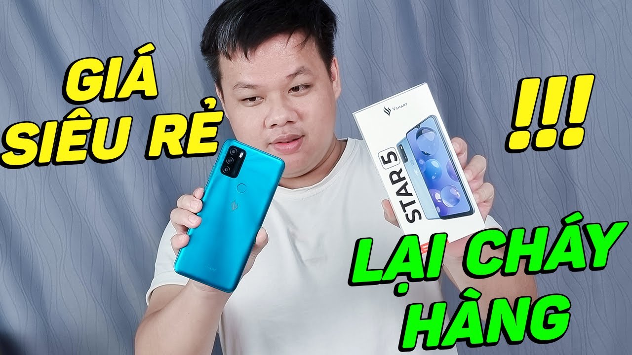 UNBOX VSMART STAR 5: TIẾP TỤC CHÁY HÀNG PHÂN KHÚC 2 TRIỆU!!!