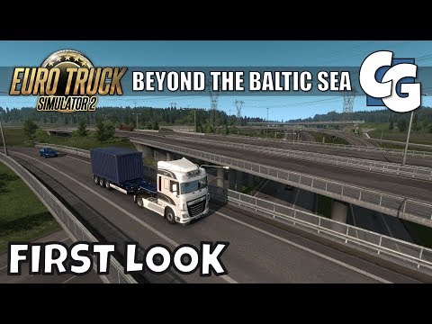 ETS2 - Beyond the Baltic Sea First Look - Entering Finland