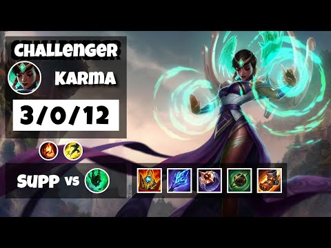 Karma vs Thresh NA Challenger SUPPORT (3/0/12) - v11.11