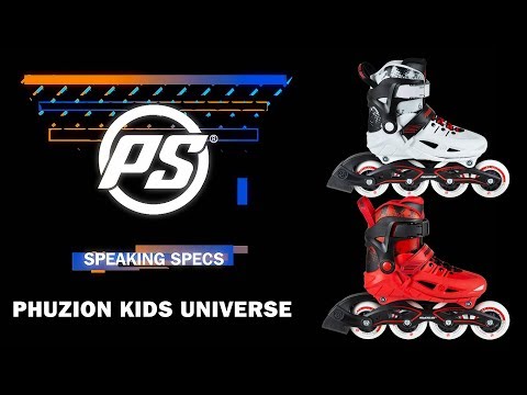 Powerslide Phuzion Kids Universe 4W skates - Speaking Specs