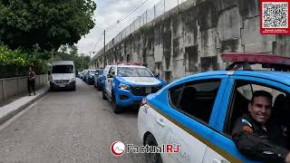 Enterro do PM  morto no Complexo da Pedreira em Sulacape .