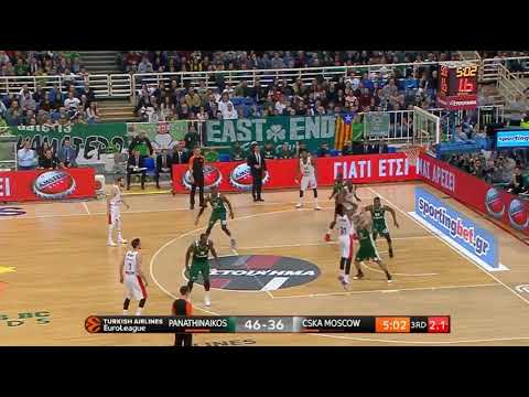 Sergio Rodriguez MVP 21pts - 4/6 threes (Panathinaikos - CSKA 70-75)
