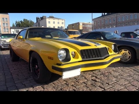 1977 Bumblebee Camaro - startup and V8 sound!
