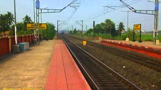 preview picture of video '12042 NewJalpaiguri Howrah Shatabdi Express Sprint Pass Balarambati @ flat 120kmph'