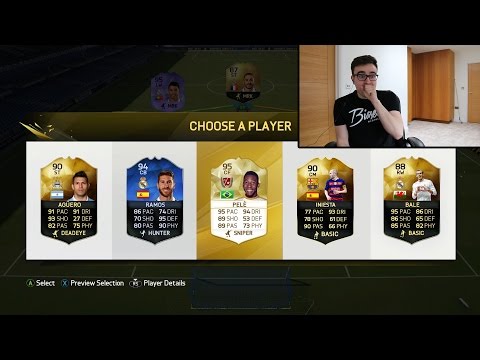 PELE IN A FUT DRAFT!!! MY BEST FIFA 16 FUT DRAFT EVER!!!