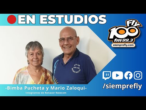 🔴EN ESTUDIOS┃Bimba Pucheta y Mario Zaloqui - Integrantes de Renacer Newcom