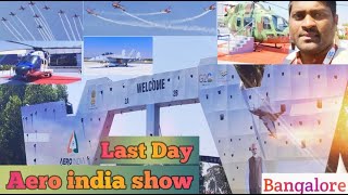 Aero India 🇮🇳🇮🇳🇮🇳2023 last day show 🤗🥰#aeroindiashow #airforcestatus #aiforce #bangalore #aeroshow