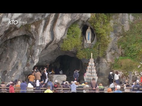 Chapelet du 18 mars 2025 à Lourdes