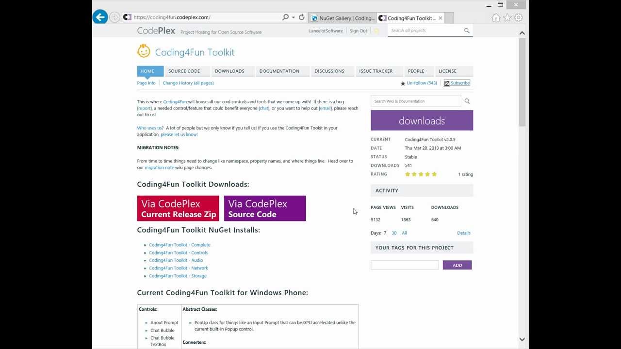 How to add the Coding4Fun Toolkit