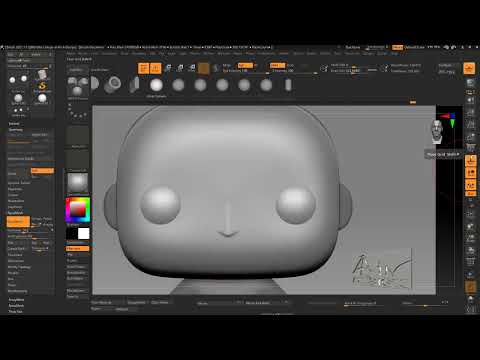 How to make a Funko Pop doll in Zbrush