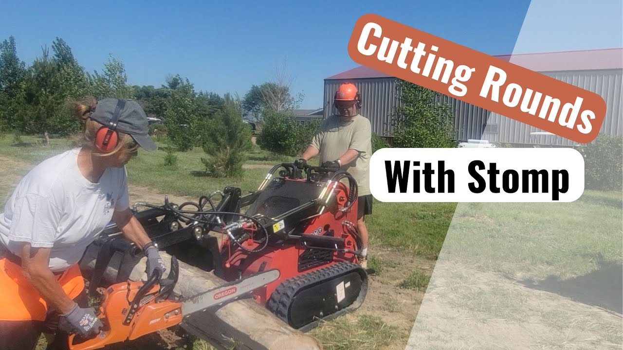 Typhon Stomp Mini Skid Steer and Bucking Logs