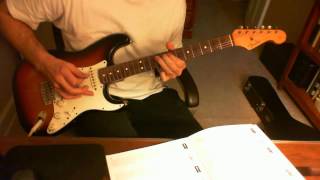 Flamin Groovies Shake Some Action guitar solo and riff (cover)