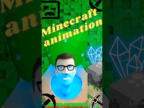 EPIC Minecraft Animation! Can't believe it! 😂 #shorts