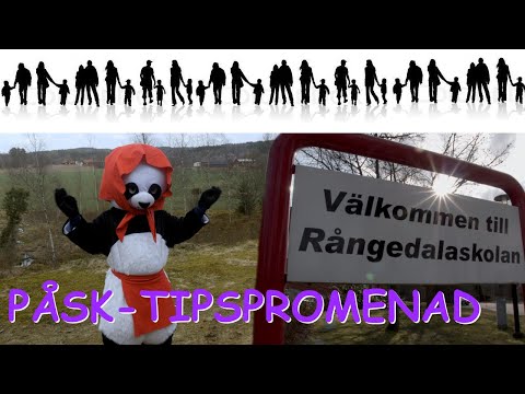 Påsk tipspromenad arrangerad av Rångedala Föräldraförening