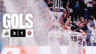 SANTOS 3 x 1 VITÓRIA | GOLS | BRASILEIRÃO (30/05/26)
