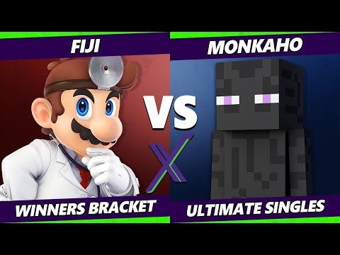 S@X 455 - Fiji (Dr. Mario, Pac-Man) Vs. Monkaho (Steve) Smash Ultimate - SSBU