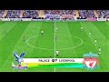 Crystal Palace vs Liverpool Premier League 2023/24 FC 24