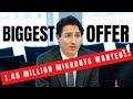 BIGGEST OFFER EVER ! CANADA WANTS 1.45 MILLION MORE IMMIGRANTS I CANADA IMMIGRATION NEWS 2023