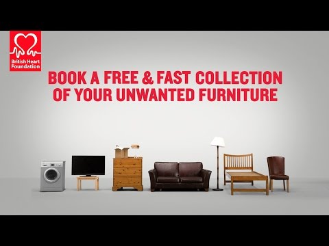 British Heart Foundation - Our Free Furniture and Electrical Collection Service