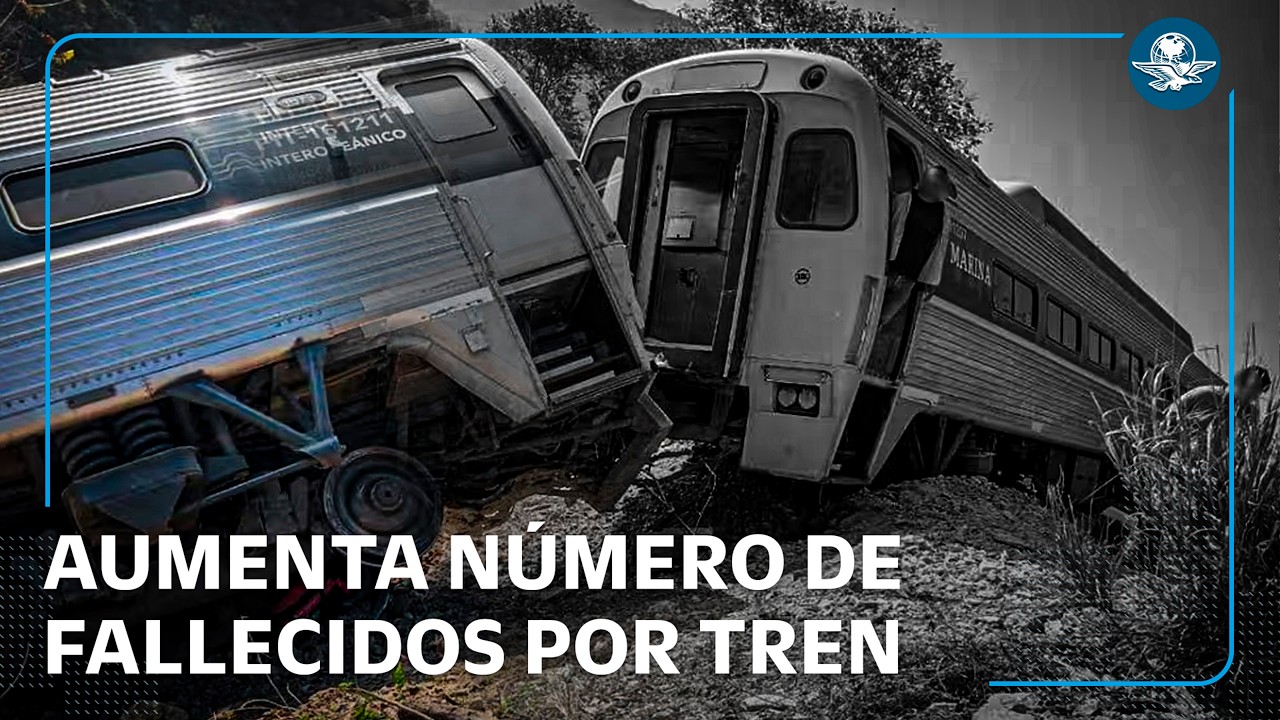 Llega a 14 cifra de fallecidos por accidente del Tren Interoceánico en Oaxaca