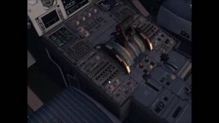 Simulazione Atterraggio ils Con A319 aeroporto di Palermo