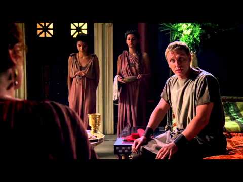 Rome Vorenus and Pullo at Atia's dinner HD