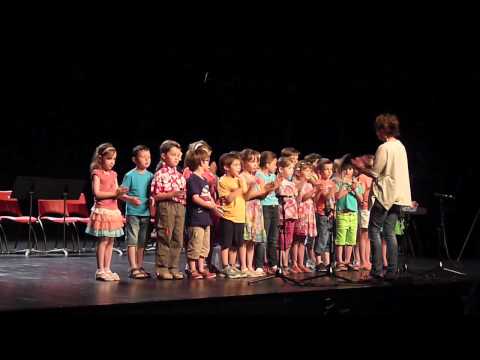 L'anniversaire au spectacle de fin d'année du 28/06/14