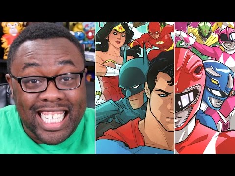 JUSTICE LEAGUE / MIGHTY MORPHIN POWER RANGERS Comic Crossover Announced