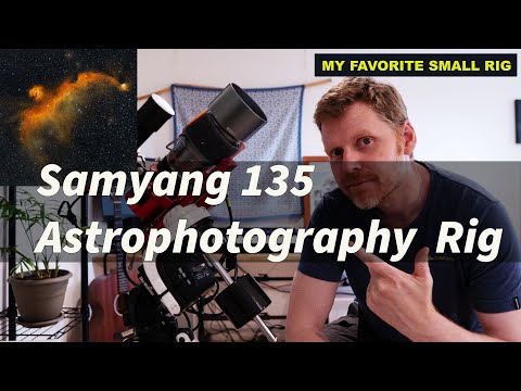 Building a small Astrophotography rig around the SAMYANG 135 - Start to Finish