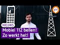 Met je mobieltje 112 bellen, zo werkt dat