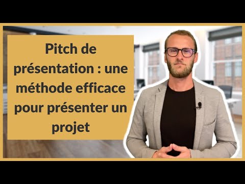 Pitch de présentation : une méthode efficace pour présenter un projet