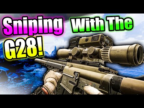 G28 In Escape From Tarkov Gameplay & Impressions (Sniping on Lighthouse EFT 12.12)