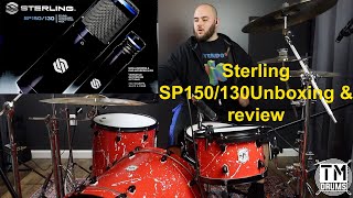 Video thumbnail for Sterling SP150/130 microphone unboxing and review (drums) by Tim Mucci