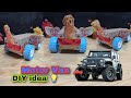 How To Make Car Different Style Jeep Wrangler Amezing Cardboard Car Diy Idea At Home गाड़ी