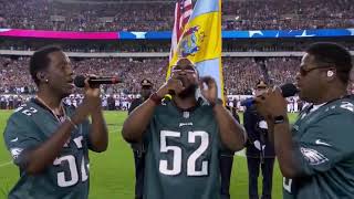 Boyz II Men  “The Star-Spangled Banner.”