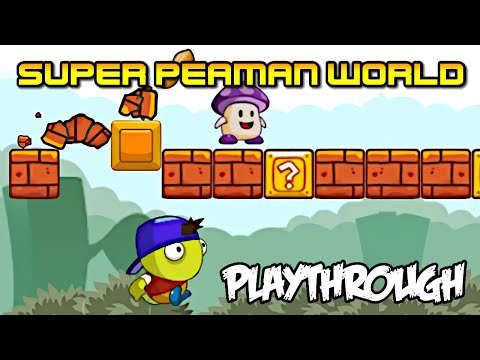 Super Peaman World blind playthrough