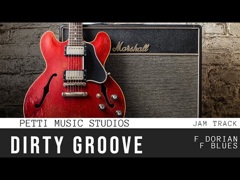 Get Funky with this Dirty Groove Guitar Backing Track in F Dorian / F Blues