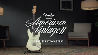 Fender American Vintage II 1961 Stratocaster - FRD Video