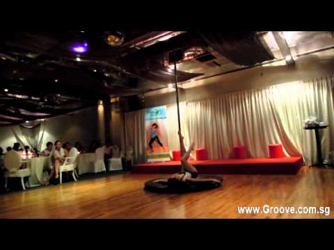 Solo Pole Dance Performance by Yva