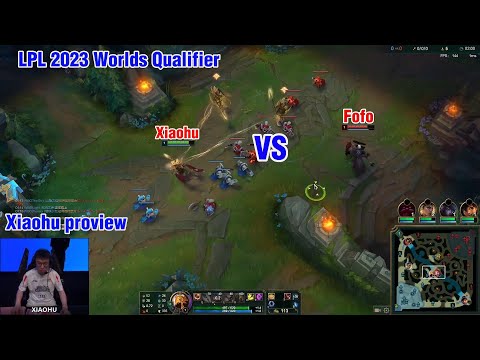 Xiaohu proview 2023/08/08 azir jayce LPL Worlds Regional qualifier | WBG Xiaohu第一视角
