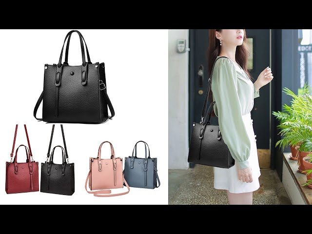 Vídeo relacionado con LUI SUI Bolso Retro de Mujer, Monedero de Cuero de PU Bolso de asa Superior Vintage Bolso de Hombro Crossbody Kiss Lock para Damas