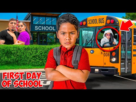 Moms EVIL Twin Sister Ruined Our Sons FIRST Day Of School! 