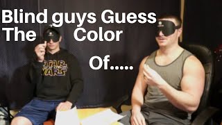 Blind People Guess The Color Of Sour Patch Kids, Skittles, M&M'S