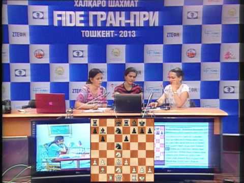 Press Conference Round 3: Koneru - Kosteniuk