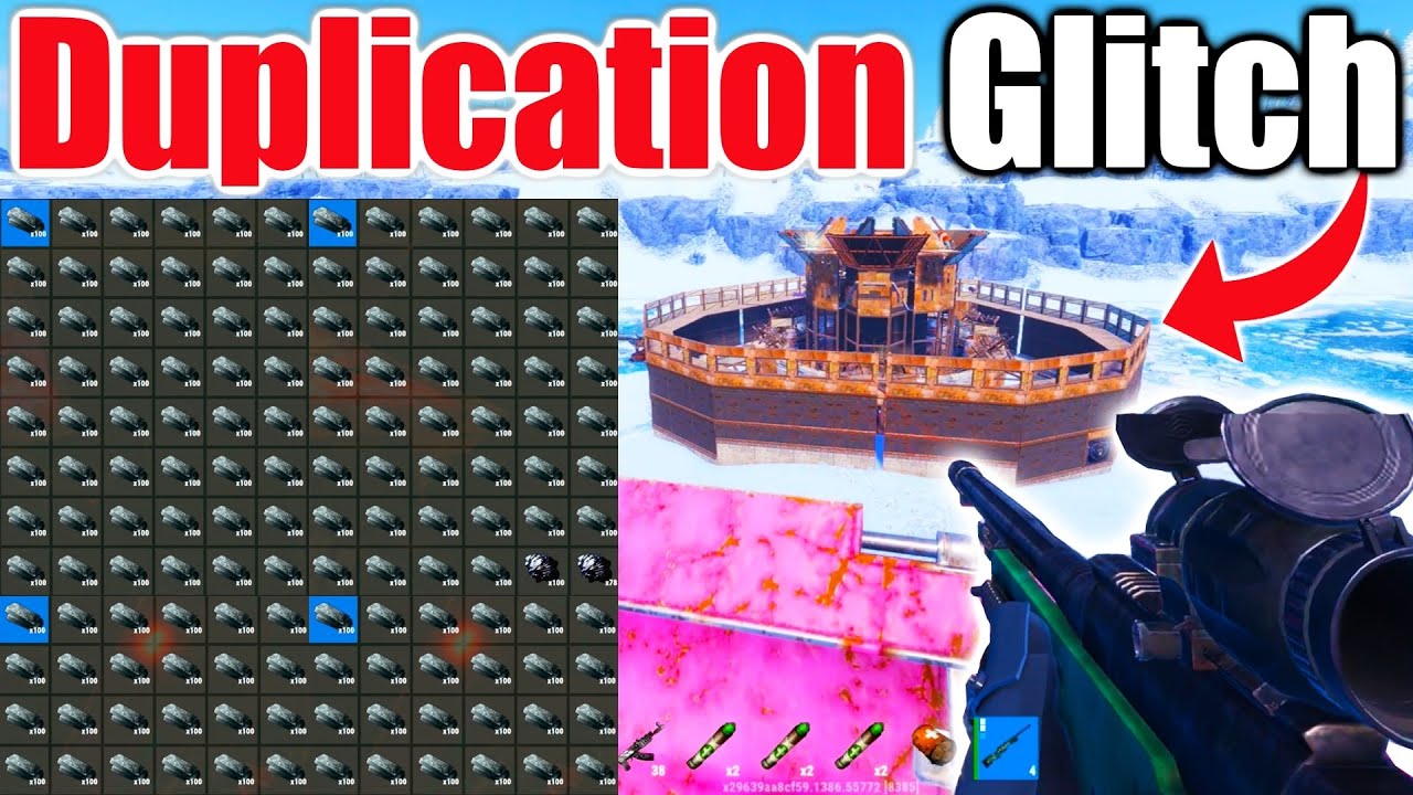 The CRAZIEST GAME BREAKING GLITCH - Rust Console Edition