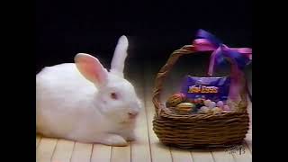 Cadbury Creme and Mini Eggs "Clucking Bunny" Easter Commercial 1990 