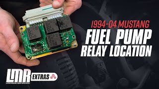 1994-2004 SN95 & New Edge Mustang: Fuel Pump Relay Location + What's Inside a CCRM?