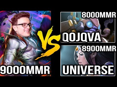 Miracle- VS Universe qojqva - Can't Carry This Game ! Dota 2