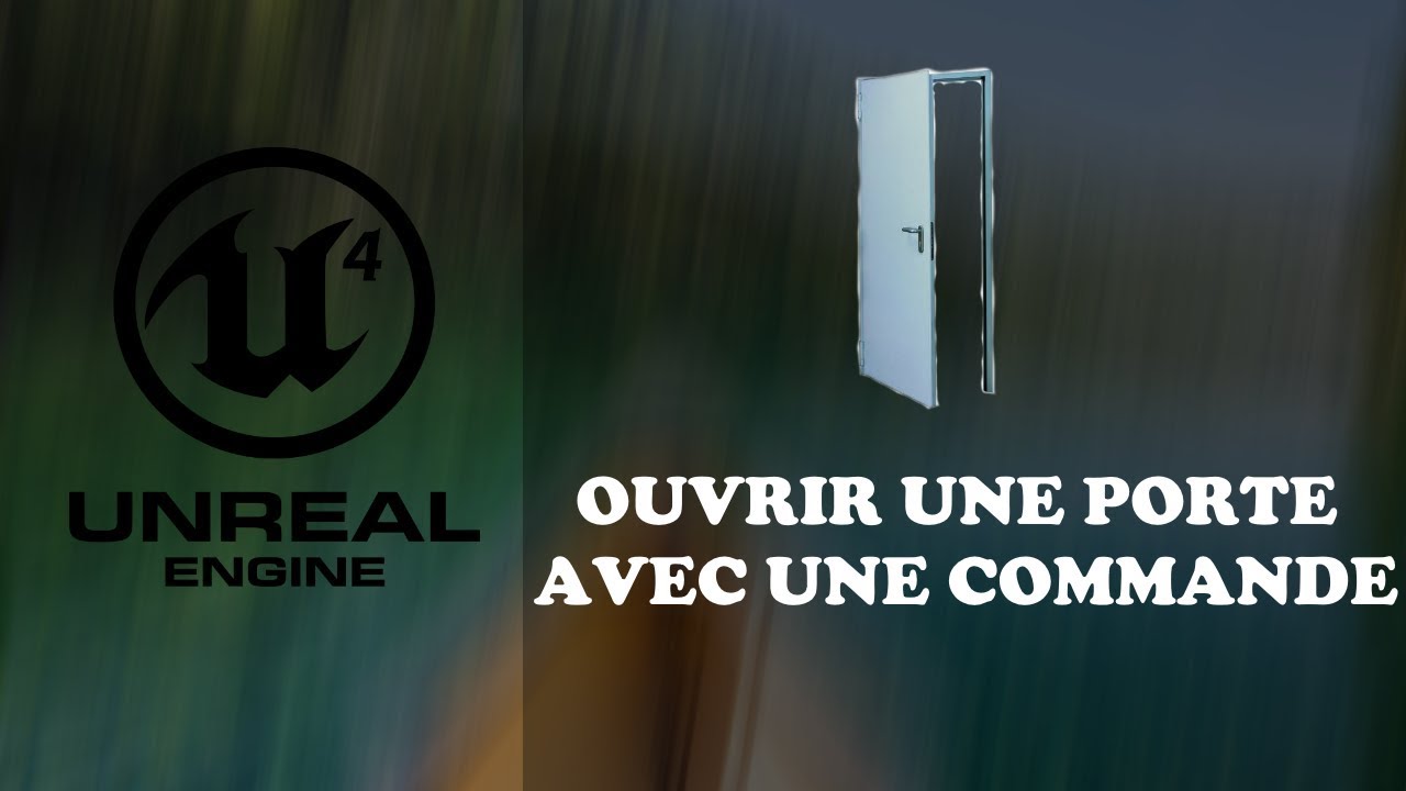 OUVRIR UNE PORTE COMME DANS FORTNITE - UE4 TUTO FR